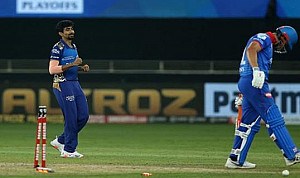 The Royals Challengers Bangalore are in the Playoff as Delhi Capitals lost an Intense Clash against Mumbai Indians