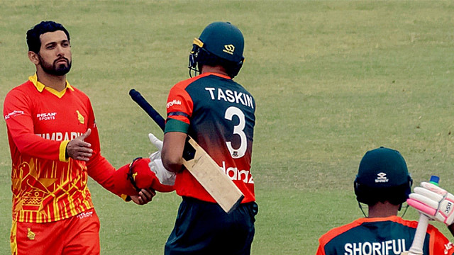 Bangladesh Manages a Consolation Win against Zimbabwe and Fans are Jubilant